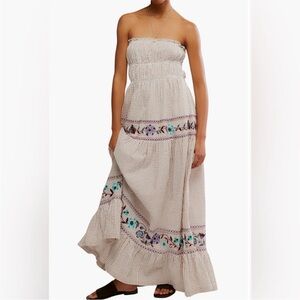 Free People Kailani strapless dress